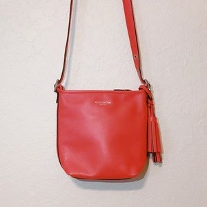 Coral Coach Purse